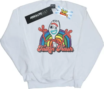 Produktbild von Disney - "Toy Story 4 Talkin' Trash" Sweatshirt für Herren BI47740 (L) (Weiß)