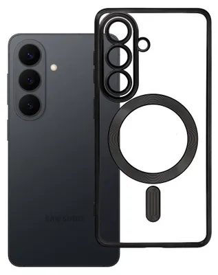 Produktbild von Case passend für Samsung S26 Electro Mag Cover kompatibel mit MagSafe black