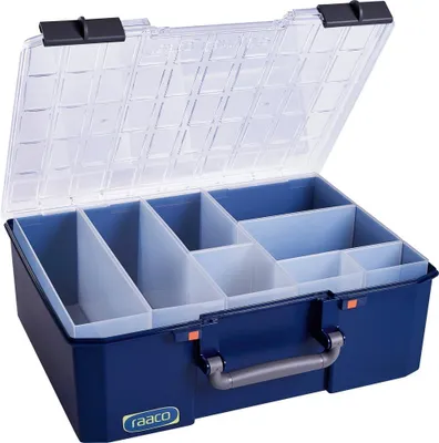 Productafbeelding van raaco CarryLite 150 5x10-8, Blauw, Polycarbonaat (PC), Polypropyleen (PP), 413 mm, 330 mm, 147 mm, 2,33 kg