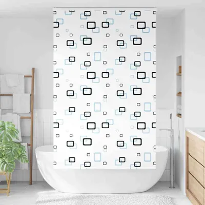 Immagine prodotto di Tenda a Rullo Doccia con Cassonetto 120x240cm Larghezza Tessuto