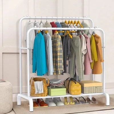 Productafbeelding van Famanu kledingrek, 2-in-1 design - minimalistisch