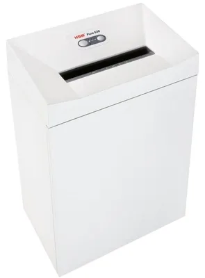 Produktbild von HSM Pure 530 Aktenvernichter Partikelschnitt-Zerkleinerung 55 dB 30 cm Weiß
