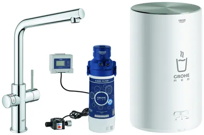 Produktbild von GROHE Red Duo, Standard, Chrom, Hebelgriffe, Einzelbild, Typ L, Keramik