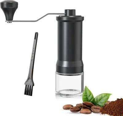 Produktbild von Azomor® Tragbare manuelle Kaffeemühle mit einstellbarem Mahlgrad für Kaffee