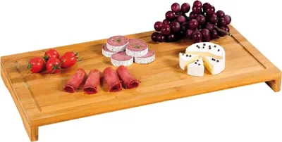 Produktbild von KESPER Víceúčelová krájecí deska, bambus 54 × 28 × 4,3 cm