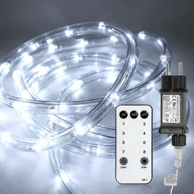 Immagine prodotto di Yakimz LED luce di corda all'aperto/interno matrimonio decorazione fata luci corda luce lampada bianco freddo 30m
