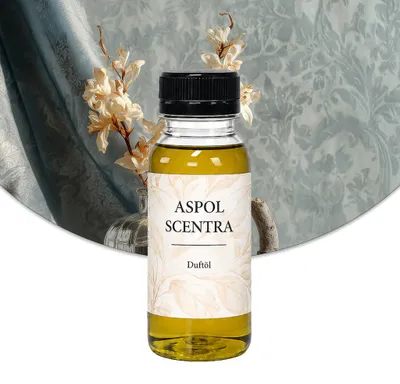 Produktbild von Aspol Scentra Vanille und Pfeffer UFIGREEN Duftöl für Kerzen und Diffusoren 100 ml, KI-generiertes Bild