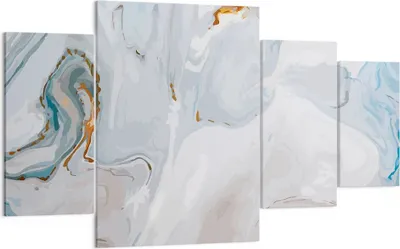 Produktbild von Bild auf Leinwand - Leinwandbild - Abstraktion modern - 160x90cm - Wand Bild - Wanddeko - Leinwanddruck - Bilder - Kunstdruck - Wanddekoration - Leinwand bilder - Wandkunst - DL160x90-4052