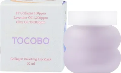 Image de TOCOBO Collagen Boosting Lip Mask 20 ml - masque hydratant pour les lèvres