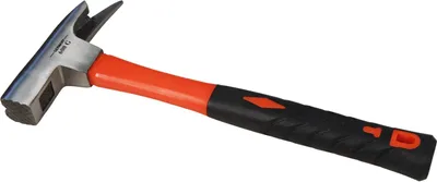 Produktbild von Latthammer 600g mit magnetischem Nagelhalter, rutschfester Griff, ca. 34 cm
