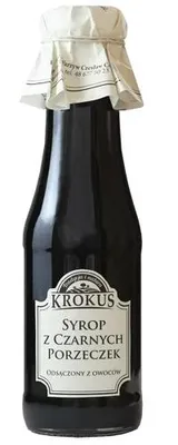 SYROP Z CZARNEJ PORZECZKI BEZGLUTENOWY 355 g (280 ml) - KROKUS