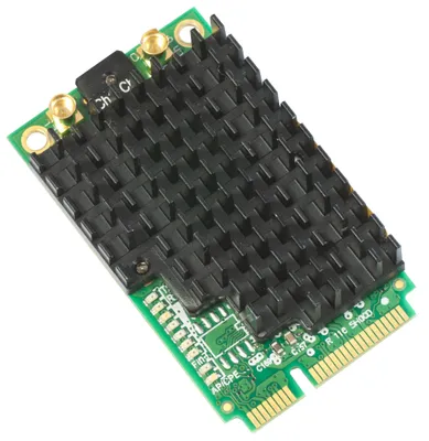 Produktbild von Mikrotik R11E-5HACD, Eingebaut, Kabellos, Mini PCI Express, RF Wireless, Wi-Fi 5 (802.11ac)