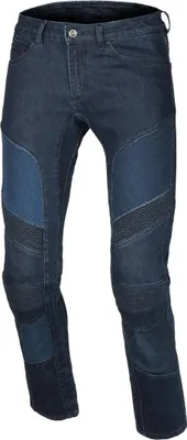Produktbild von Macna Livity Motorrad Jeans, dunkelblau, Short 36