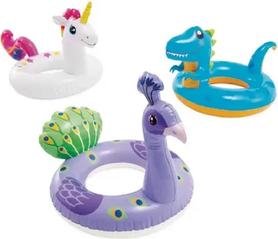Image de Intex - Bouée avec tête d'animal - 1 pièce