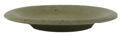 Obrázok produktu pre Pomax, taniere na dezert, keramika, olivovo zelená, priemer 22 cm, výška 3 cm