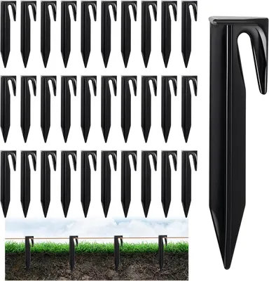 Produktbild von Bodenanker für Mähroboter, 150 Stück, 8,5 cm, wetterbeständig, für Garten und Camping
