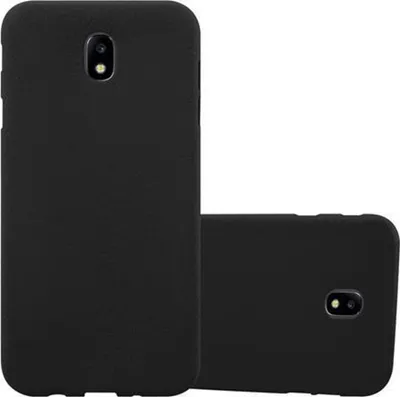 Produktbild von Cadorabo Schutzhülle für Samsung Galaxy J5 2017 Hülle in Schwarz Handyhülle TPU Etui Cover Case