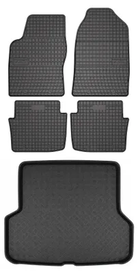 Immagine prodotto di Tappetini gomma SolidPRO + bagagliaio per Saab 9-5 I 1997-2009 5 pezzi