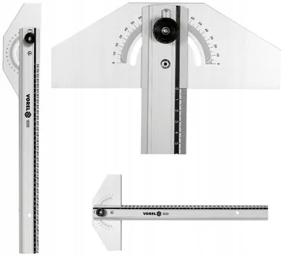 Produktbild von Vorel 18355 Aluminium Winkelschmiege Verstellbar 400mm T-Profil