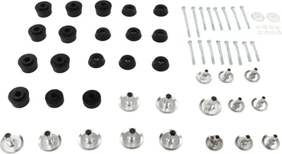 Immagine prodotto di Set di 60 boccole per il montaggio della carrozzeria della cabina KF04060BK Ricambio per Ford Super Duty 2WD 4WD 2008-2016