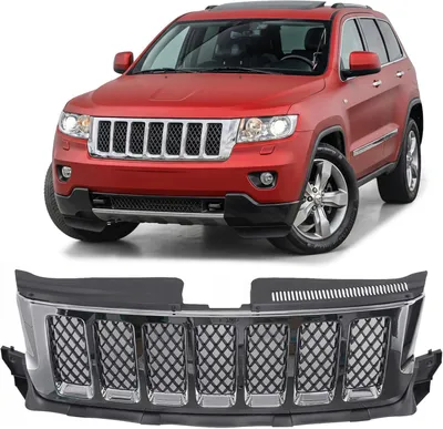 Produktbild von Kühlergrill 57010708AE, passend für JEEP GRAND CHEROKEE IV WK2 10-14, Frontgrill