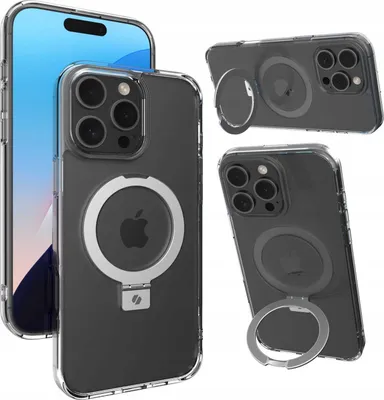 Produktbild von Spacecase Ring Pro Mag iPhone 16 Pro Max klar