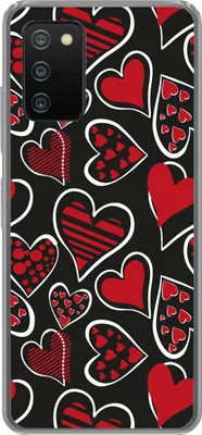 Produktbild von MuchoWow® Handyhülle Schutzhülle Hülle für Telefoonhoesje Samsung Galaxy A03s Mädchen - Herz - Liebe - Muster - Mädchen - Kinder - Kind Silikon Softcase Handy Hülle - Schutz