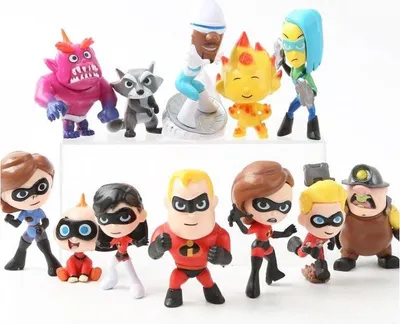 Obrázek produktu pro Disney figurky Úžasňákovi 12 ks.