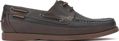 Produktbild von Mephisto Boating Bootsschuh, Glattleder, Black - Brown, Spinnaker-Kollektion, Weite G 42