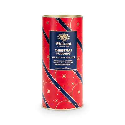 Obrázek produktu pro Sušenky Whittard of Chelsea, vánoční pudink, 150 g