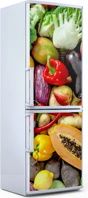 Produktbild von Magnete Dekorative - 70 cm x 190 cm - Küche - Magnetmatte Kühlschrankmagnete - Risches Obst Und Gemüse