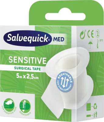 Produktbild von CEDERROTH Salvequick Tapeband, 5 m x 2,5 cm