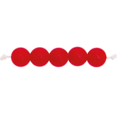 Image de Perles en plastique rouges