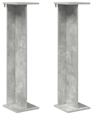 Produktbild von Pflanzenständer 2 pcs Betongrau 25 x 25,5 x 100,5 cm