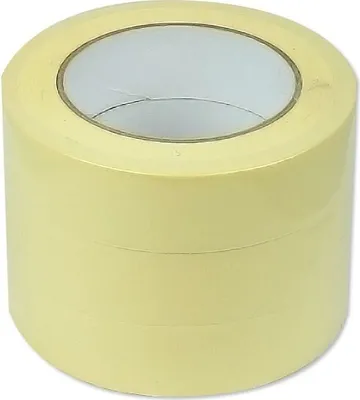 Produktbild von 3 x Flachkreppband 29mm x 50m Malerkrepp
