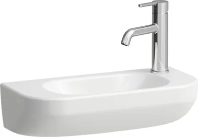 Immagine prodotto di LAUFEN LUA lave-mains, 1 trou de robinetterie à droite, bassin à gauche, sans trop-plein, 500x230mm, H8150824001141, H8150824001141