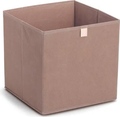Produktbild von ZELLER PRESENT Aufbewahrungsbox Vlies 32x32x32cm mocca