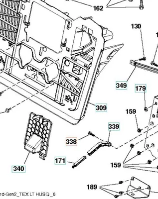 Image de Schraube 5/16 - 18x88 CT 154 Husqvarna 583510201