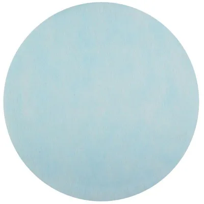 Immagine prodotto di 50 tovagliette rotonde in pile azzurro Ø 34 cm tovagliette monouso