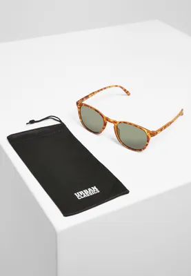 Produktbild von Urban Classics Sonnenbrille Sunglasses Arthur UC Brown Leo/Green