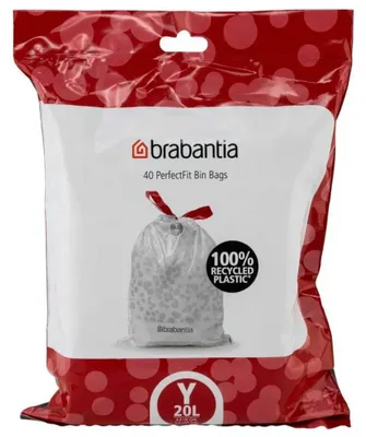 Produktbild von Brabantia Perfectfit Müllbeutel 20l 40 Einheiten Rot Rot One Size