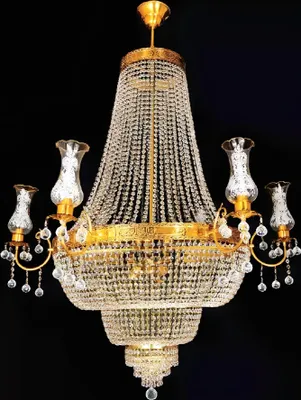 Image de Lampe Lampe à suspendre Lustre Plafonnier Lampes Lampe en cristal 115x160