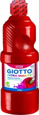 Obrázek produktu pro Giotto F532807, Červená, Temperová barva, Tekutina, 500 ml, 1 kusů