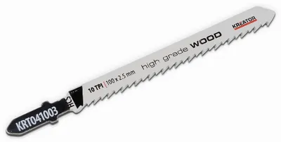 Obrázek produktu pro KREATOR KRT041003 - 2 ks Pilový plátek pro dřevo 100/10