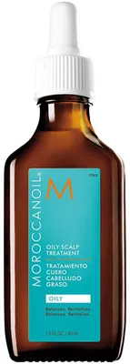 Produktbild von Moroccanoil Oily, 45 ml, Flasche, öliges Haar, Behandlung, Arganöl, Ingwer, Lavendel, AQUA/WATER/EAU, PROPANEDIOL, ARGAN OIL POLYGLYCERYL-6 ESTERS, C12-15 PARETH-12, BUTYLENE GLYCOL,...