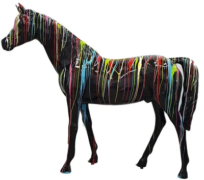 Immagine prodotto di Cavallo realistico astratto negozio figura decorativa statua scultura A727A nuovo