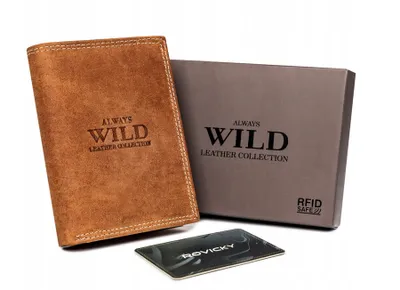 Obrázek produktu pro Always Wild Pánská peněženka Leltesrual světle hnědá Univerzální