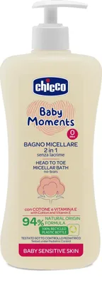 Produktbild von CHICCO_Baby Moments Micelarny pyn do kpieli 2w1 0m+ 500ml