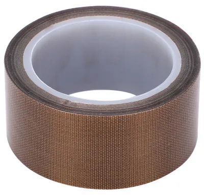 Produktbild von PTFE-Band, Hochtemperatur-Gewebe-Isolierklebeband, Rolle, Vakuumiergeräte-Verbrauchsmaterial, 0,13 mm x 25 mm x 10 m