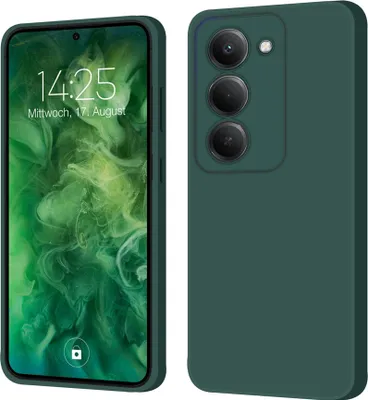 Produktbild von Hülle für Xiaomi Redmi 15 / 15 5G Case Cover Bumper Smartphone Softgrip Schutzhülle Farbe: Grün